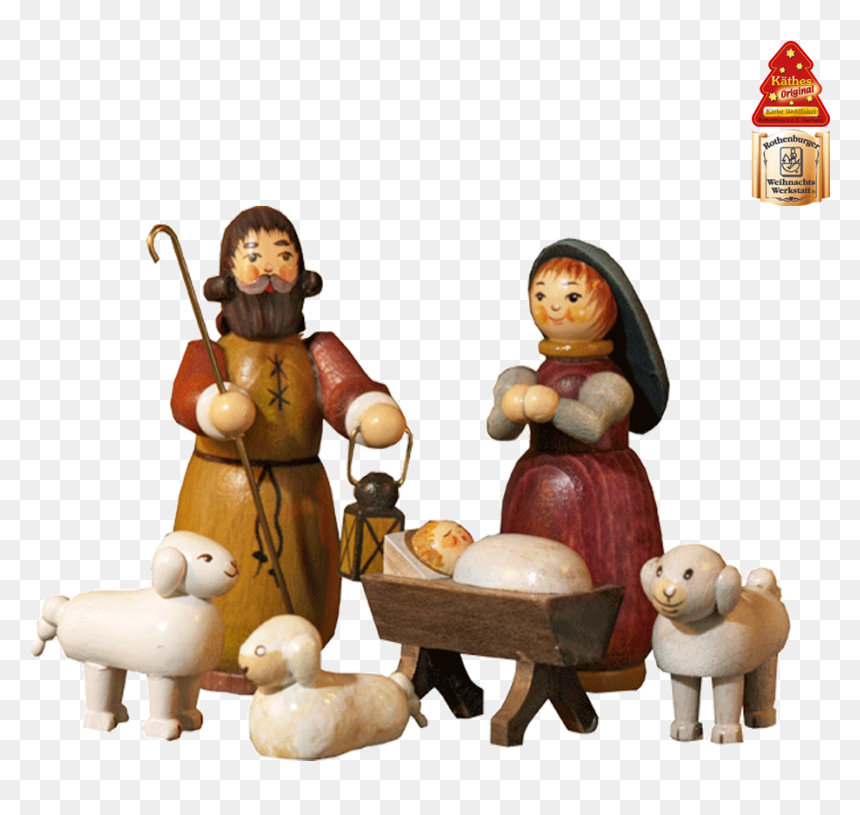 Nativity Scene "holy Family - Nativity Scene, HD Png Download - nativity scene png