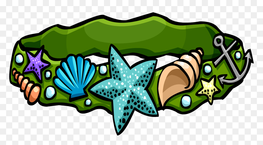 Club Penguin Rewritten Wiki - Seashell, HD Png Download - seashell clipart png