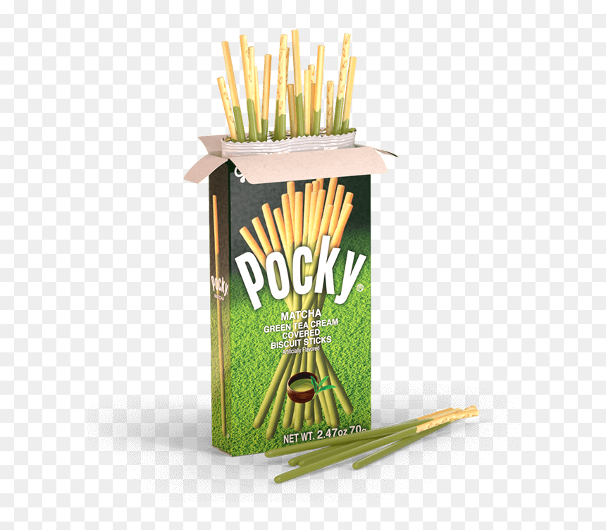 Matcha Pocky, HD Png Download - pocky png