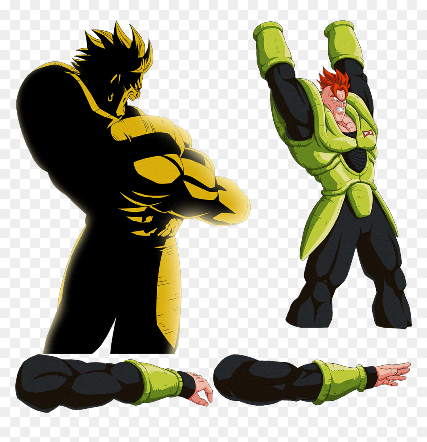 Cartoon, HD Png Download - android 17 png