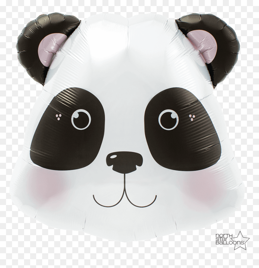 Panda Head 28 In , Png Download - Panda Balloon Dubai, Transparent Png - panda head png