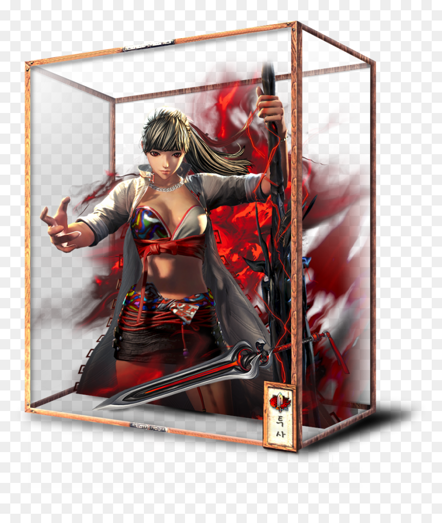 Warden Character - Blade And Soul Female Warden, HD Png Download - blade and soul png