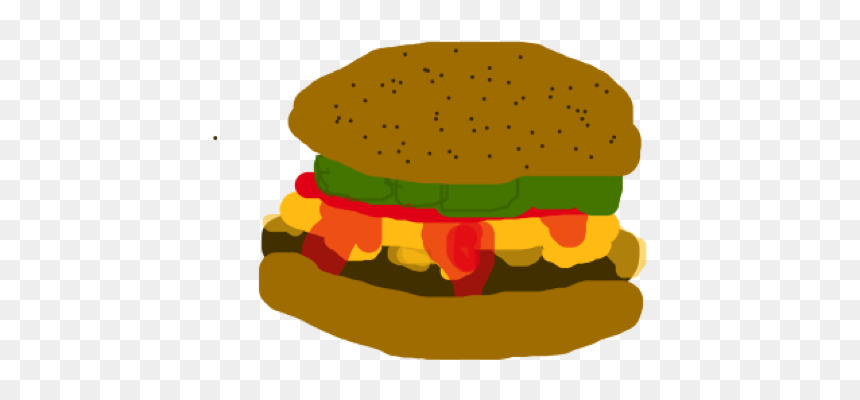 Cheeseburger, HD Png Download - krabby patty png