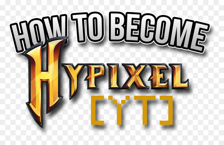 How To Become A Hypixel Yt - Hypixel, HD Png Download - hypixel logo png