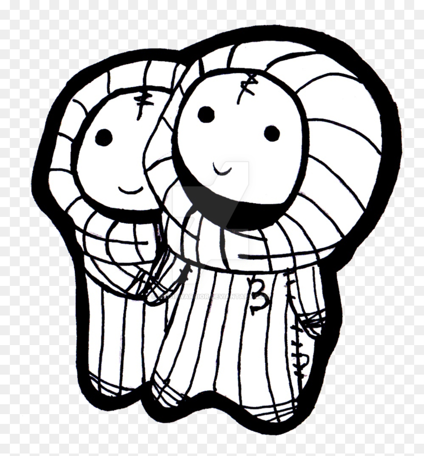 Skinny Drawing Deep, HD Png Download - unibrow png