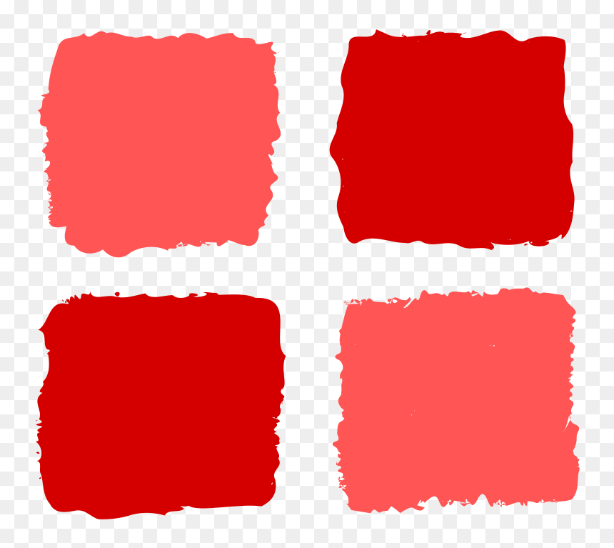 Red Squares - Designs Squares In Png, Transparent Png - formas png