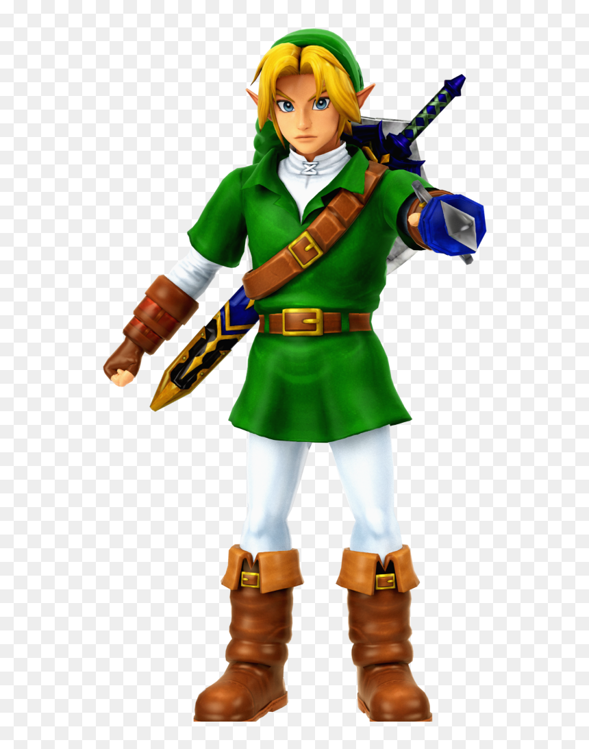 Ocarina Of Time 3d Link , Png Download - Ocarina Of Time 3d Render, Transparent Png - ocarina of time link png