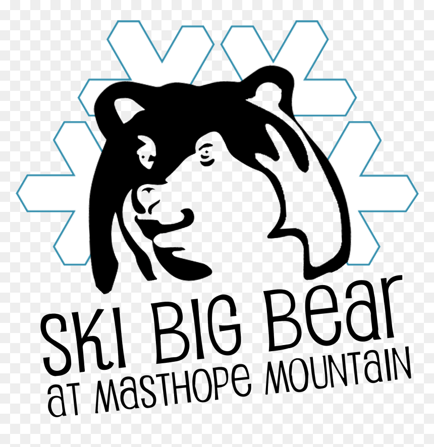 Ski Big Bear Logo , Png Download - Masthope Home Of Ski Big Bear, Transparent Png - bear logo png