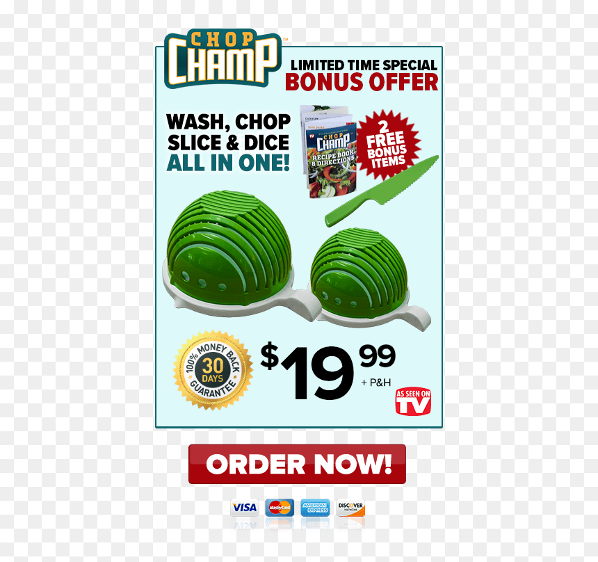 Chop Champ - Graphics, HD Png Download - as seen on tv png