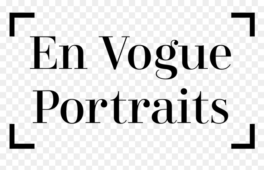 En Vogue Portraits Vogue Magazine Style Portrait Brand - Calligraphy, HD Png Download - vogue png