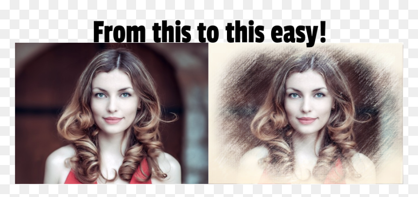Sketch Frame Effect - People That Look Young For Age, HD Png Download - pngs effects
