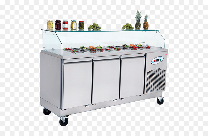 Refrigerator, HD Png Download - kitchen counter png