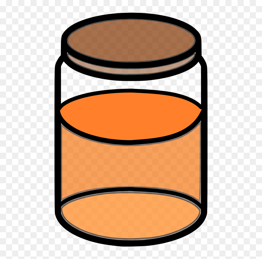 Free Vector Honey Jar , Png Download - Paint Jar Clipart, Transparent Png - honey jar png