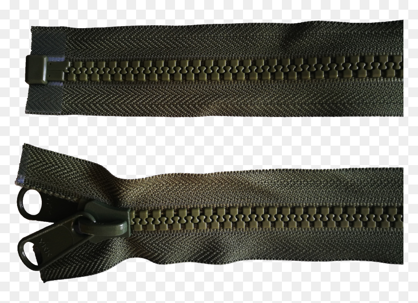 Type 10 Chunky Open End Cut Zip - Zipper, HD Png Download - open zipper png