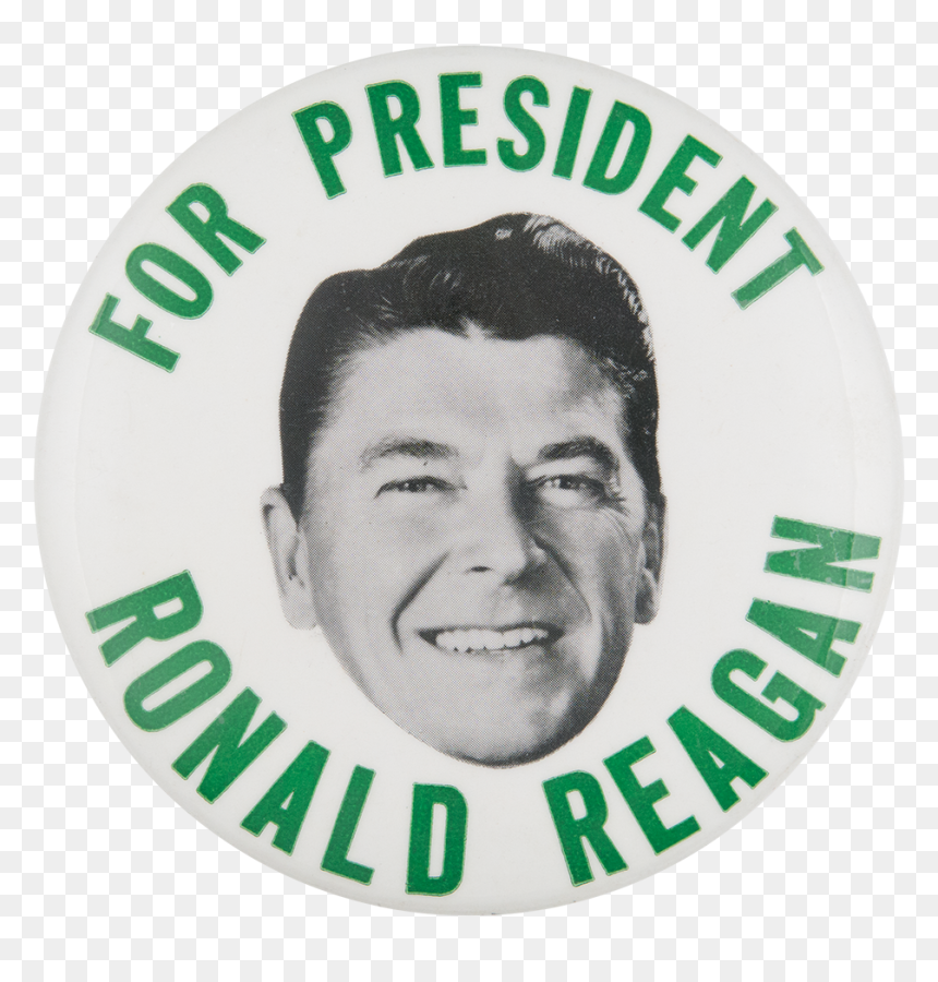 For President Ronald Reagan Political Button Museum - Badge, HD Png Download - ronald reagan png
