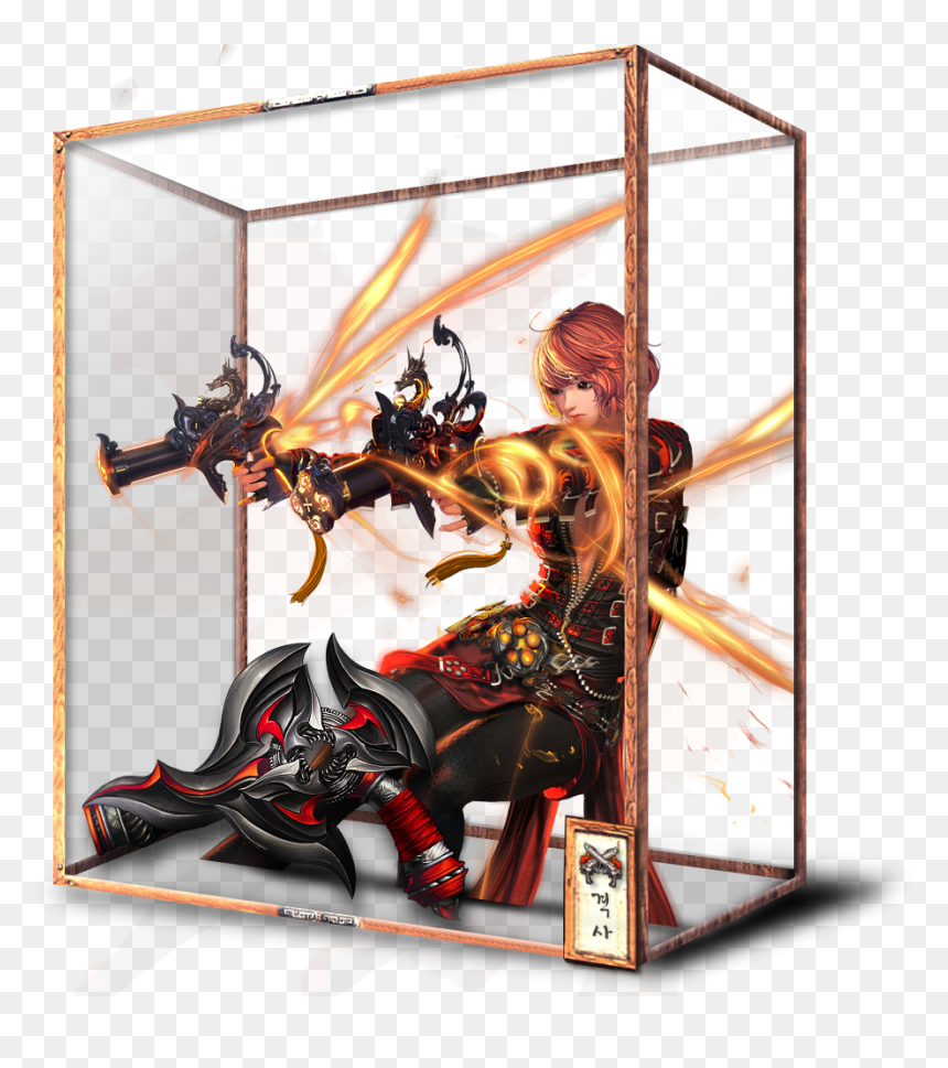 Gunslinger Character - Blade & Soul, HD Png Download - blade and soul png