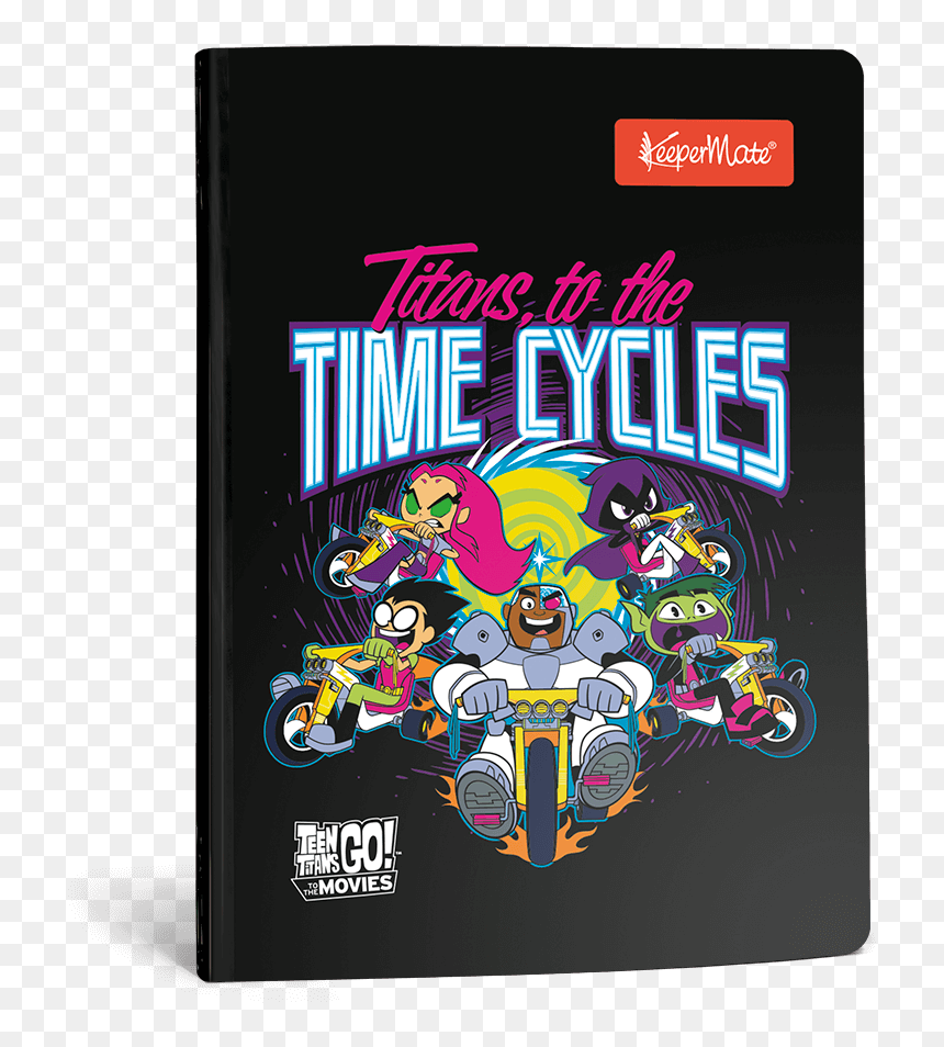 Cuaderno Teen Titans Go 225405 50 1tg 9 4 Rayado - Graphic Design, HD Png Download - teen titans go png