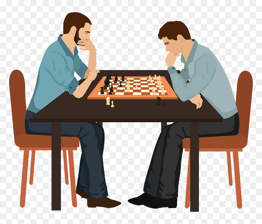 Chess Clipart - End Table, HD Png Download - chess board png