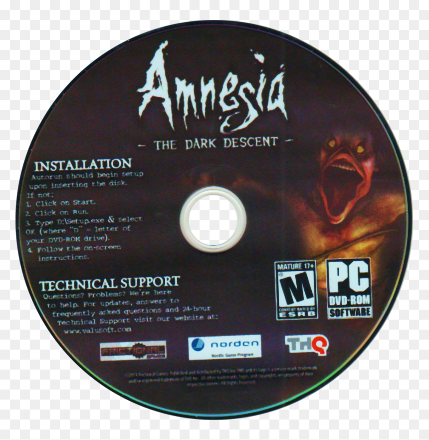 The Dark Descent - Amnesia The Dark Descent, HD Png Download - amnesia the dark descent logo png