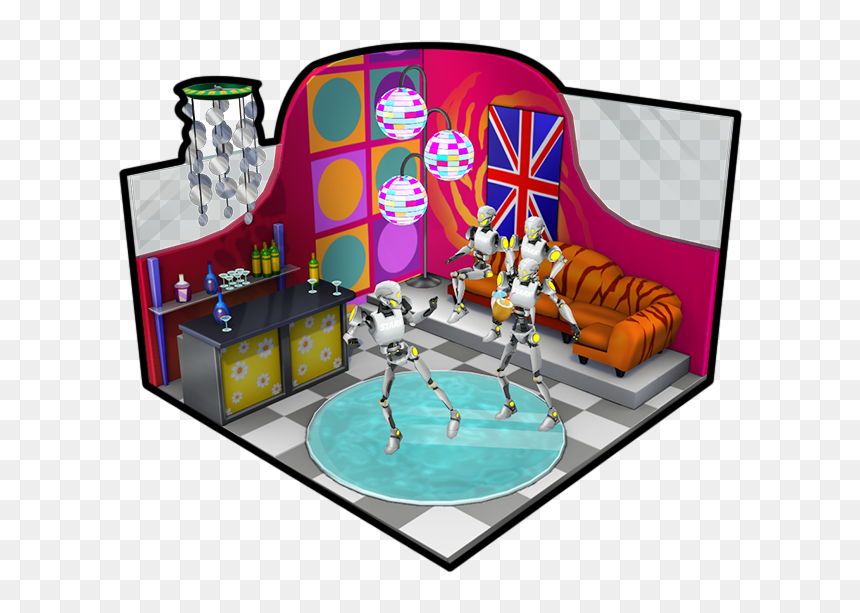 Groovy Dance Party - Indoor Games And Sports, HD Png Download - dance party png