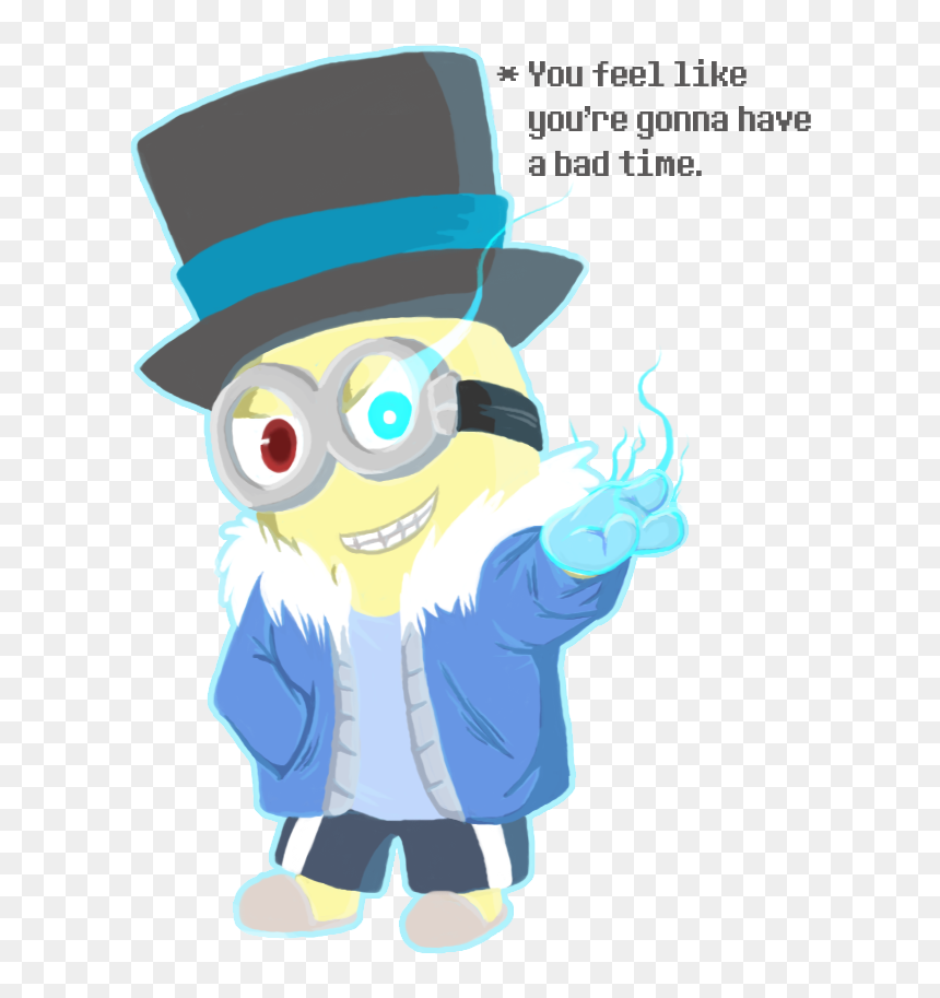 Self Drawing Minion - Minion Sans, HD Png Download - idubbz png