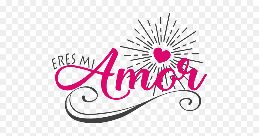 Eres Mi Amor - Love, HD Png Download - amor png