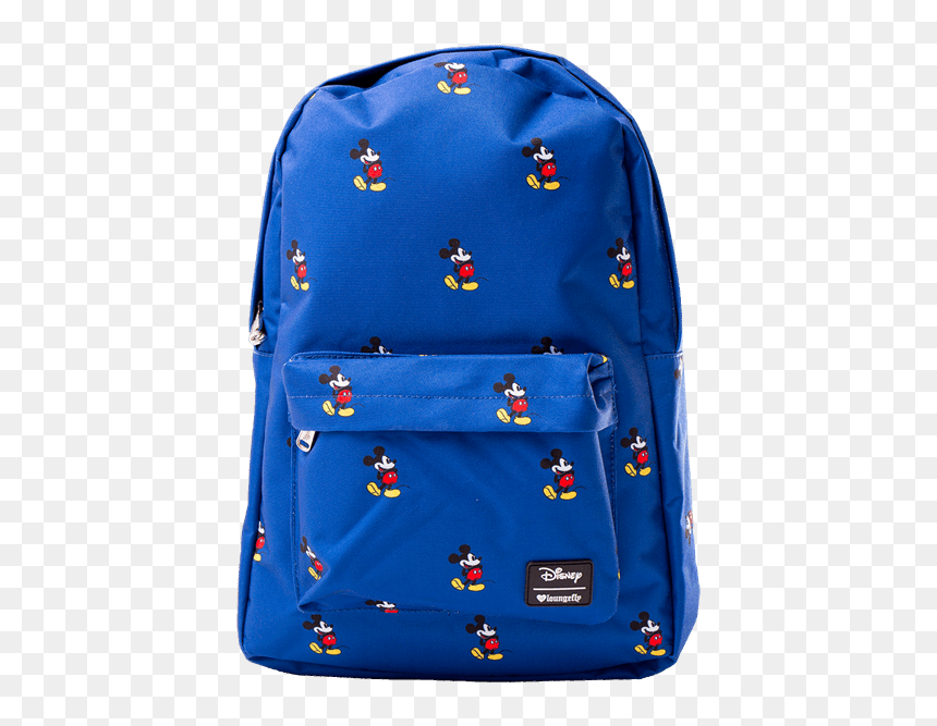 Blue Mickey Loungefly Backpack, HD Png Download - mickey mouse hands png