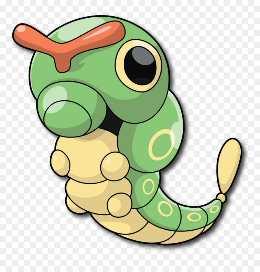 Thumb Image - Caterpie Pokemon, HD Png Download - caterpie png