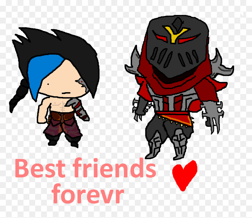 Kayn And Zed Are Best Friends - Zed Fanart, HD Png Download - zed png