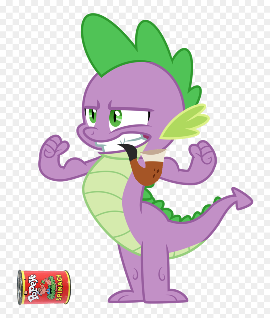 Transparent Popeye Png - Spike My Little Pony Friendship, Png Download - popeye png
