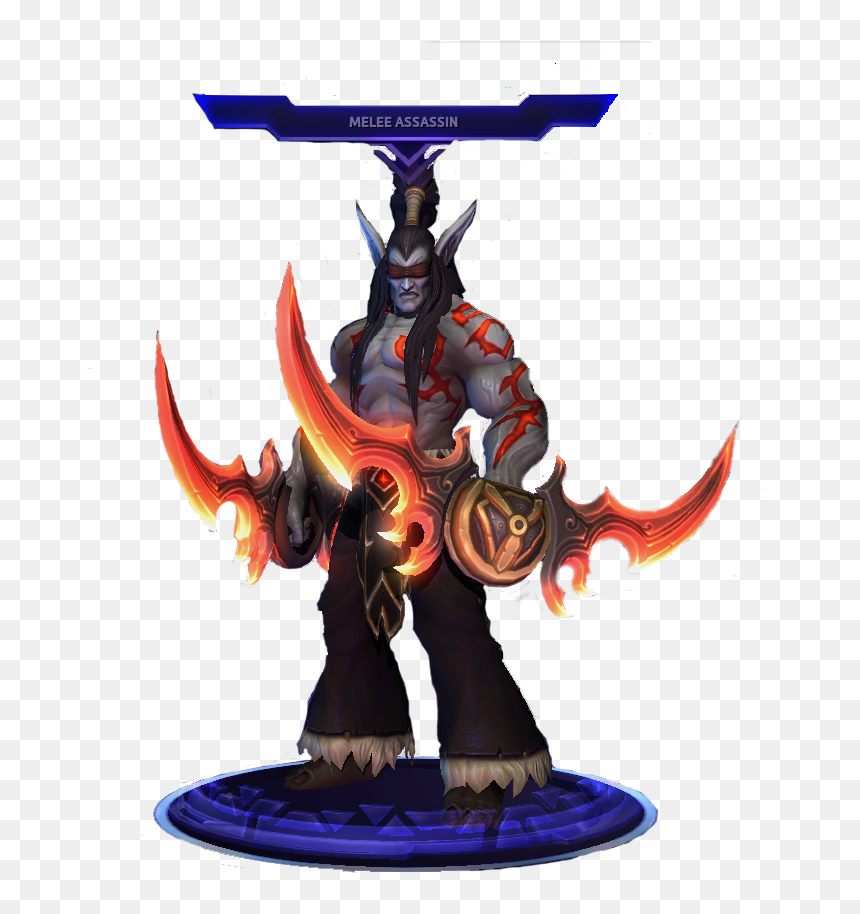 Illidan Stormrage Warcraft Serisinden Assassin Rolünü - Action Figure, HD Png Download - illidan png