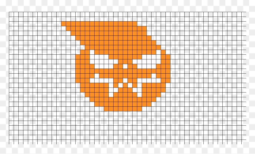 Soul Eater Perler Bead Pattern / Bead Sprite - Heart Graph Paper Art, HD Png Download - soul eater logo png