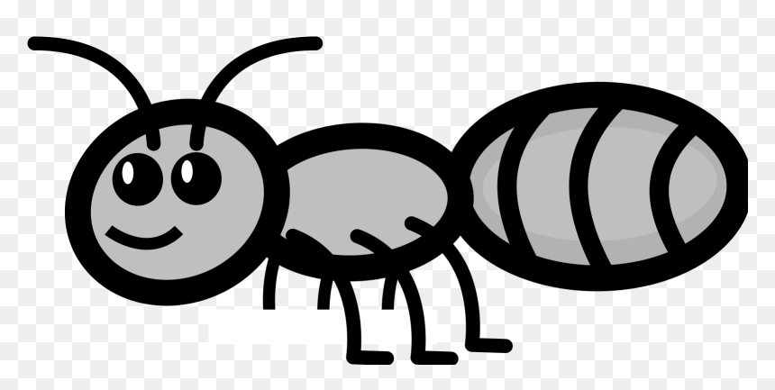 Black And White Ant Clip Art, HD Png Download - cartoon legs png