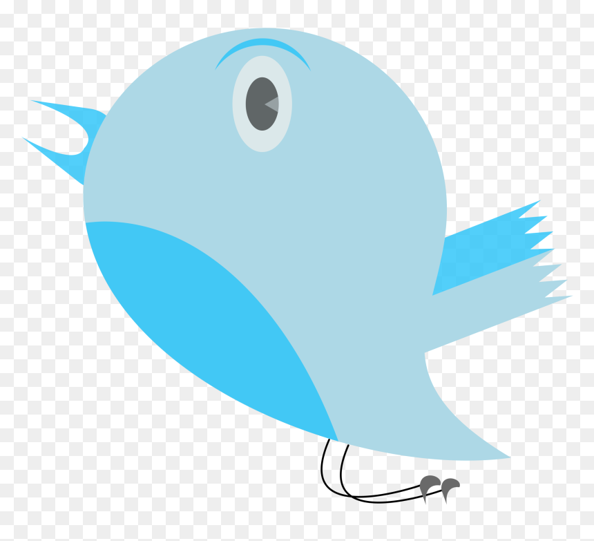 Bluebird Clip Arts - Twitter Passarinho Png, Transparent Png - blue bird png