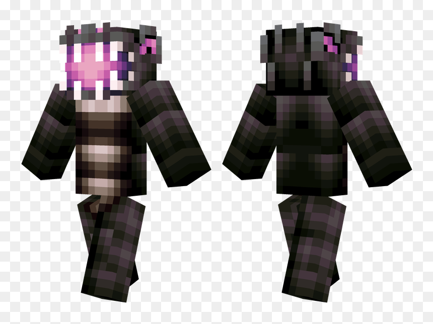 Green And Black Minecraft Skins , Png Download - Tartan, Transparent Png - ender dragon png