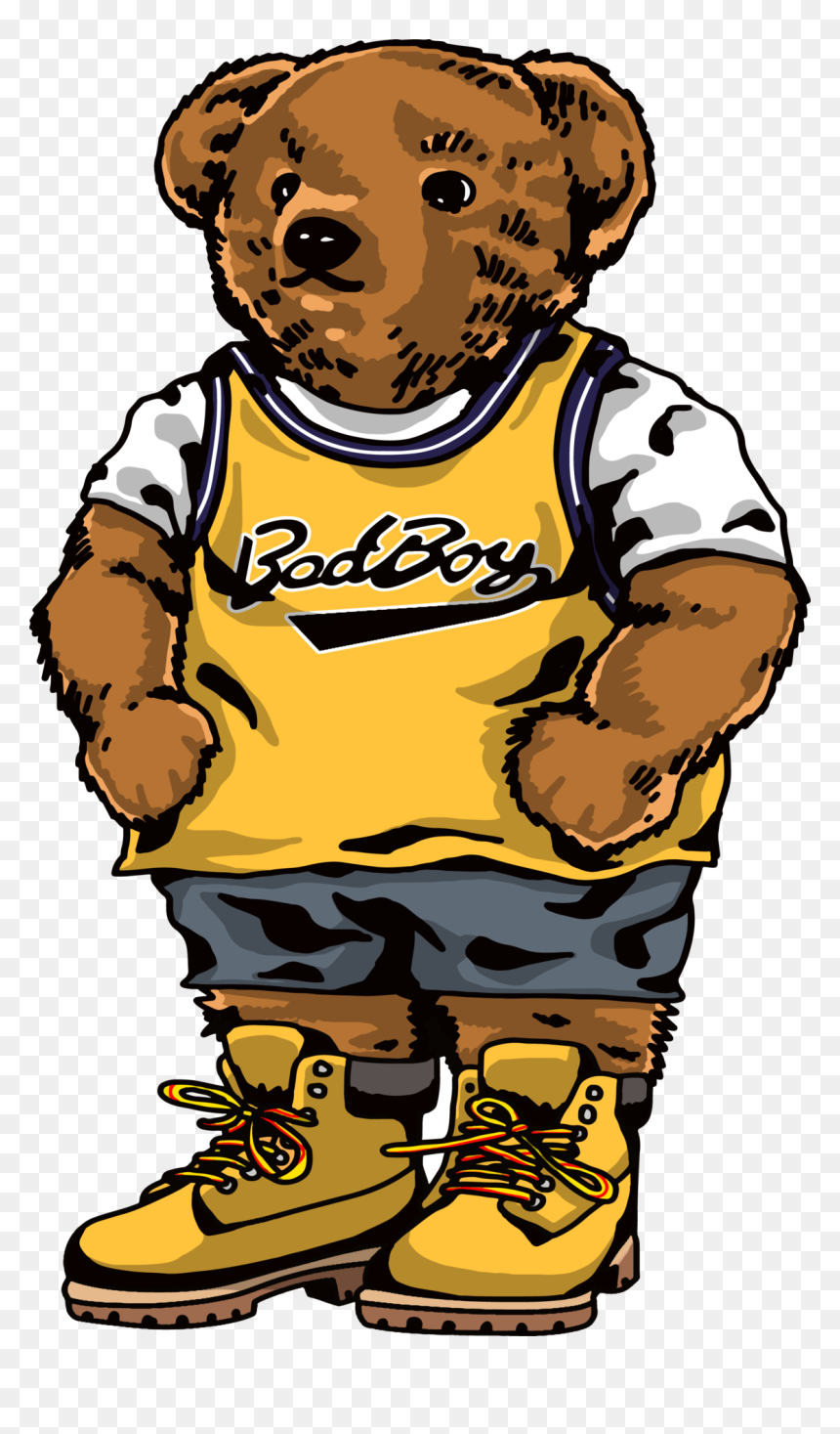 Biggie Bad Boy Bear Collection Shirt, HD Png Download - biggie png