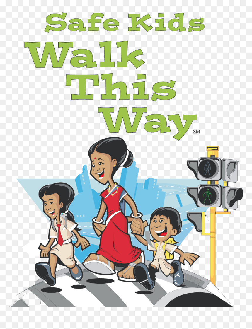 Clipart Walking 3 Child - Wok Box, HD Png Download - kids walking png