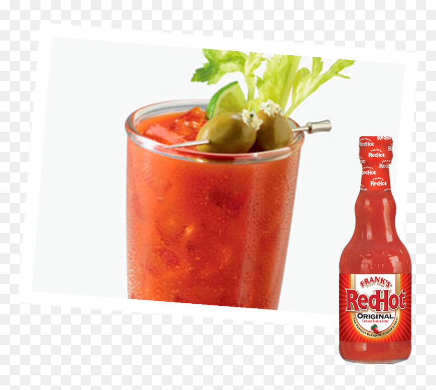 Bloody Mary - Franks Red Hot Sauce, HD Png Download - bloody mary png