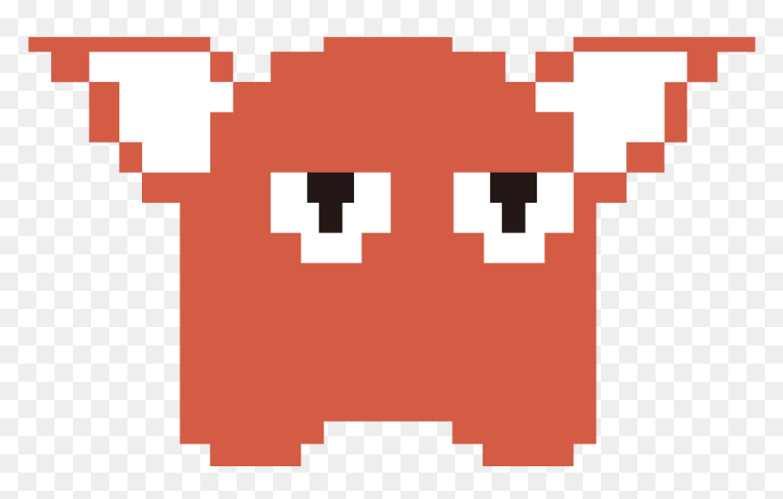 01 Gremlinworks Char - Pixel Art Cute Ghost, HD Png Download - rainbow frog png