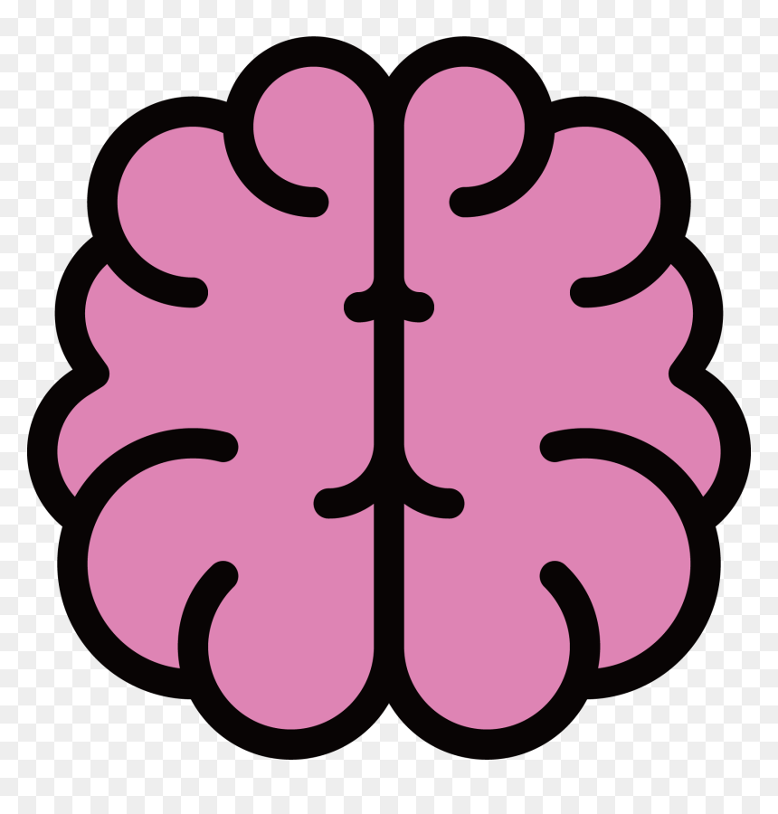 Transparent Mind Icon Png - Icon Png Brain Yellow Png, Png Download - brain outline png