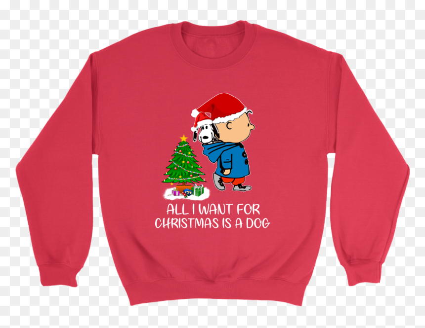 All I Want For Christmas Is A Dog Snoopy Charlie Brown - Mahomes Make Chiefs Great Again, HD Png Download - charlie brown christmas tree png