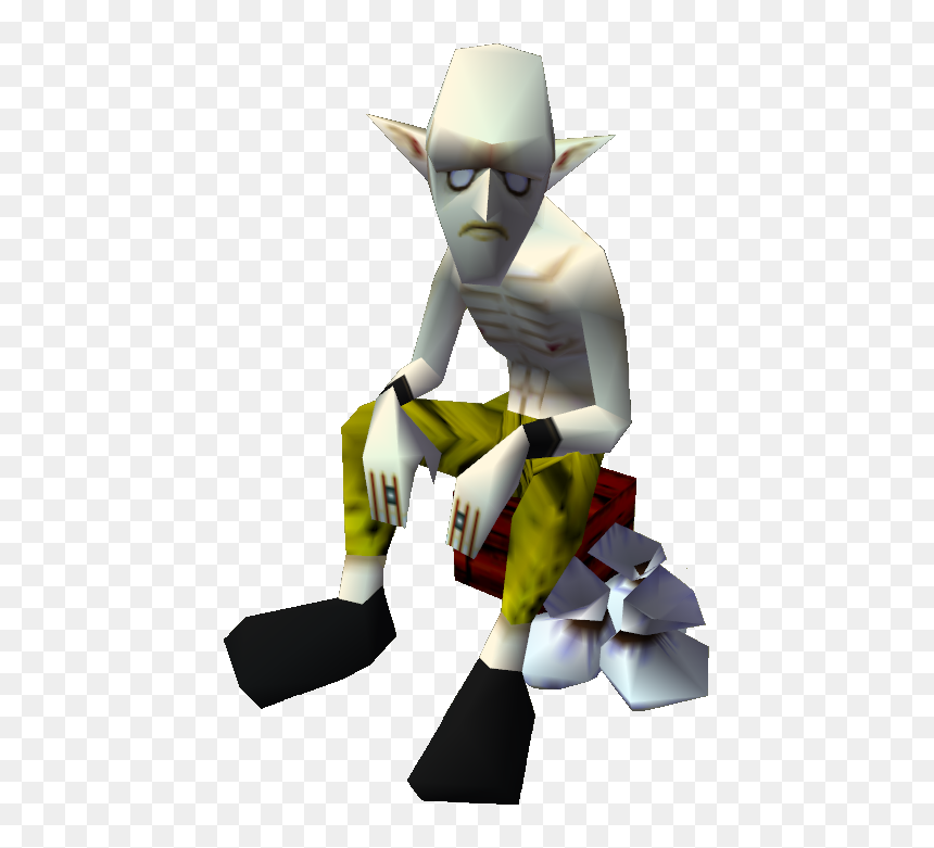 Grog Zelda, HD Png Download - ocarina of time link png
