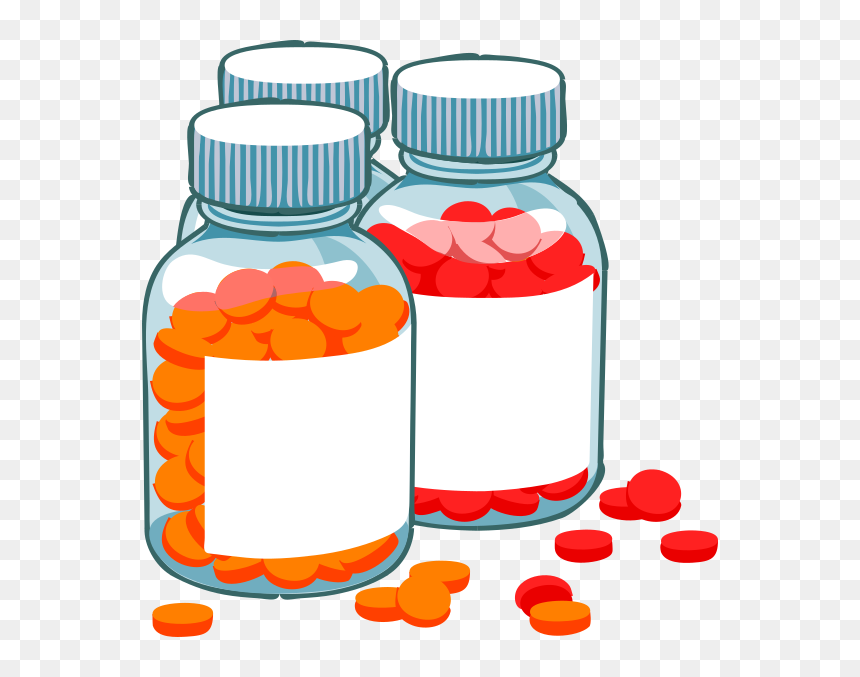 Red Pill Bottle Clipart, HD Png Download - red pill png