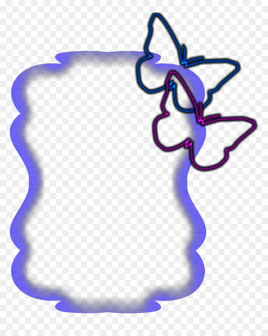 Clip Art, HD Png Download - neon border png