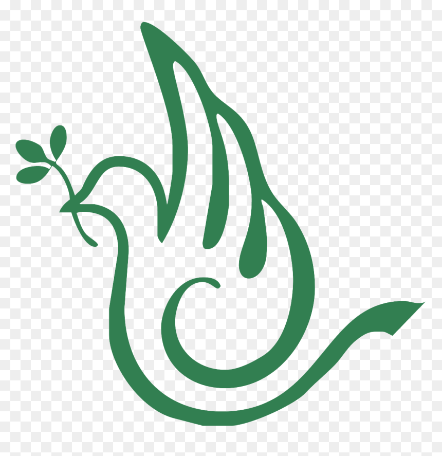 Peace Dove Clipart Logo - Logo Descending Dove Symbol, HD Png Download - peace dove png