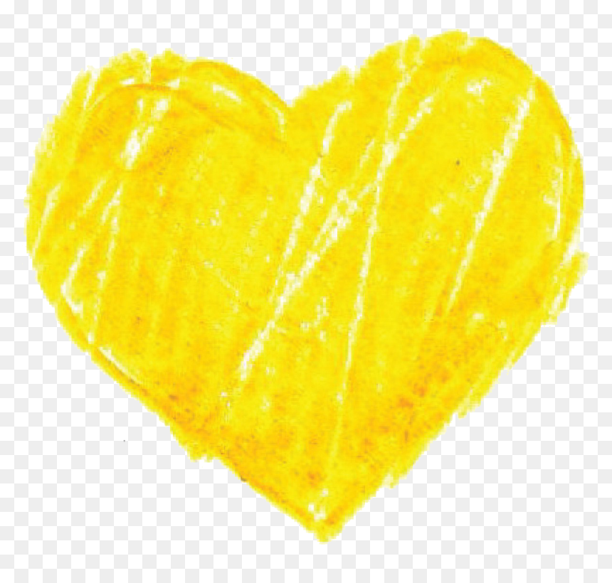 Download Yellow Heart Png Pic - Heart, Transparent Png - yellow heart png