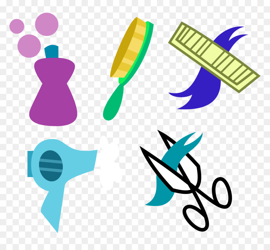 Comb Clipart Shampoo - Mlp Mane Iac Cutie Mark, HD Png Download - cutie mark png