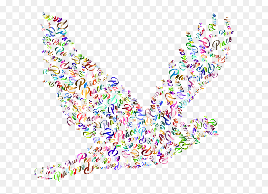 Peace Dove Clipart Air Animal - Peace Dove Peace Transparent Background, HD Png Download - peace dove png