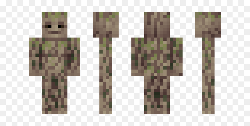 Kylo Ren Minecraft Skin, HD Png Download - minecraft tree png