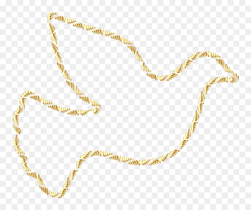 Colorful Trendy Peace Dove 7 No Background - Chain, HD Png Download - peace dove png